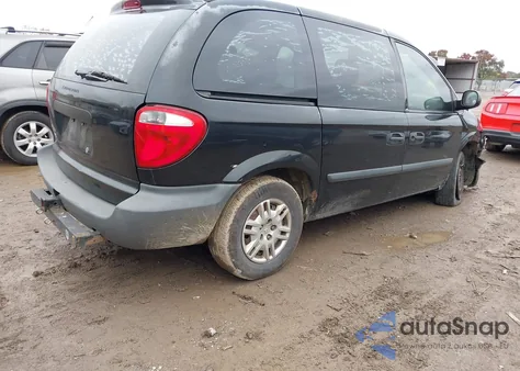 2006 Dodge Caravan Se из США, поврежденный, VIN 1D4GP25R86B598304